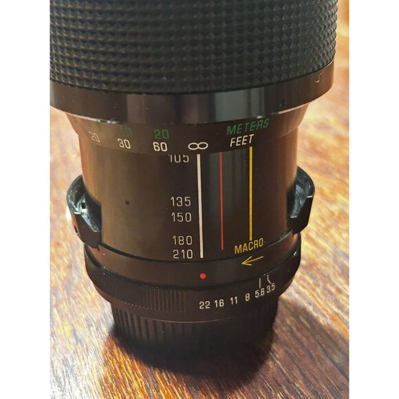 Vivitar Series 1 Macro Focusing Auto Zoom Camera Zoom Lens 70mm-210mm 1:3.5 - Picture 2 of 9